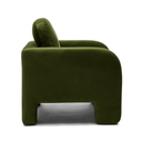 Zoe Armchair | Olive Velvet