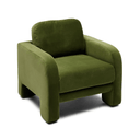 Zoe Armchair | Olive Velvet