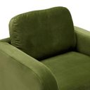 Zoe Armchair | Olive Velvet