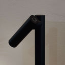 Zoom LED Rechargeable Floor Lamp | Black