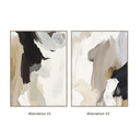 Alleviation Version 1 Framed Canvas Print
