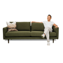 Bradley Sofa | Olive
