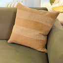 Bruno Stripe Cushion | Brass Yellow