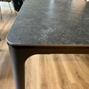 Cassian Ceramic Dining Table | Asphalt Black