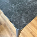 Cassian Ceramic Dining Table | Asphalt Black