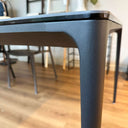Cassian Ceramic Dining Table | Asphalt Black