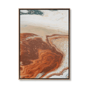 Desert Mirage Canvas Framed Print