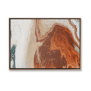 Desert Mirage Canvas Framed Print