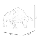 Diego the Bull Sculpture | Gold