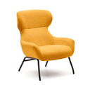 Embla Armchair | Orange Boucle