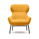 Embla Armchair | Orange Boucle