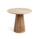 Finn Round Dining Table | Natural Teak