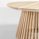 Finn Round Coffee Table | Natural Teak
