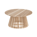 Finn Round Coffee Table | Natural Teak