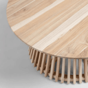 Finn Round Coffee Table | Natural Teak
