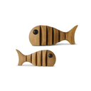 Wood Fish Sculpture