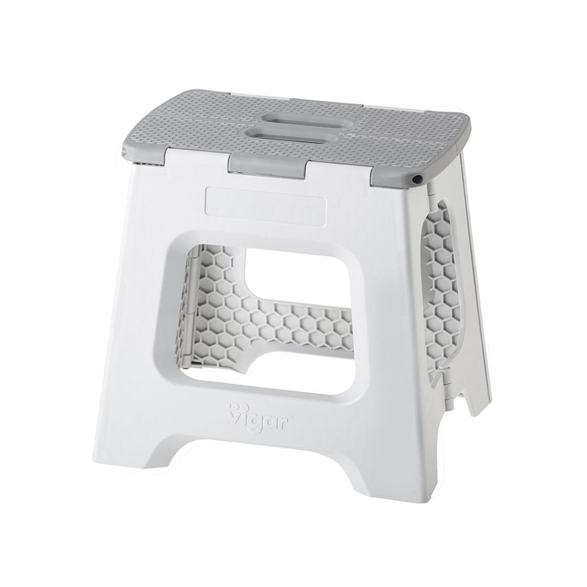 Foldable Step Stool | Grey - CLU Living Pty Ltd