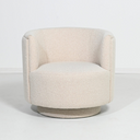 Graci Swivel Armchair | Oatmeal