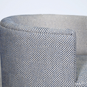 Graci Swivel Armchair | Natural Geometric