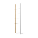 Hub Extension Towel Ladder | White