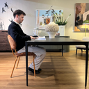 Fitz Dining Chair | Paprika Orange