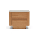 Jamie Bedside Table | Natural Oak