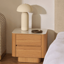 Jamie Bedside Table | Natural Oak