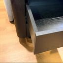 Jamie Bedside Table | White Marble