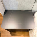 Jamie Bedside Table | Black Marble