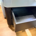 Jamie Bedside Table | Black Marble