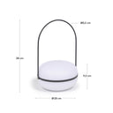 Laguna Oval Portable LED Table Lamp