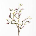 Artificial Magnolia Blossom Bud Branch | Pink