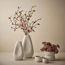 Artificial Magnolia Blossom Bud Branch | Pink