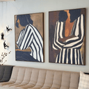 Isabella Framed Canvas Print