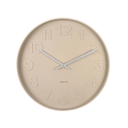 Mr Brown Numbers Wall Clock