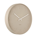 Mr Brown Numbers Wall Clock