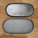 Nara Oval Tray | Grey