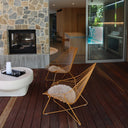 Piha Patio Armchair Lounger SS | Toffee