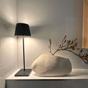 Plisse LED Rechargeable Table Lamp | Black