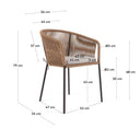 Risa Patio Chair | Beige