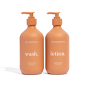 Keep it Simple Wash & Lotion Set | Sage Saffron and Amber