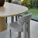Seb Pebble Extension Dining Table | Oak