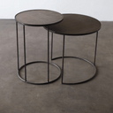 Round Tray Side Table Set
