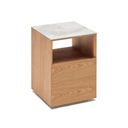 Skinny Bedside Table | Natural Oak