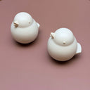 Snowy Bird Sculpture