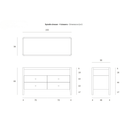 Spindle Dresser | Oak