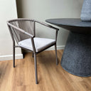 Toscano Stackable Patio Chair | Clay