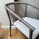 Toscano Stackable Patio Chair | Clay