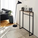 Tower Slim Console Table | Black