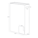 Tower Toilet Paper Holder | White